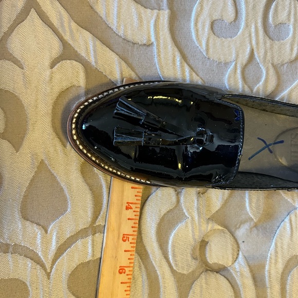 Miles & Louie Black Tassel Patent Leather Custom Made Shoe - Picture 15 of 15
